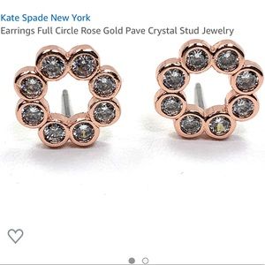 Kate Spade | Rose Gold Full Circle Earrings